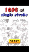 1000 of single stroke Image