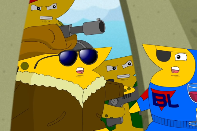 Blue Laserdisc Challenge screenshot