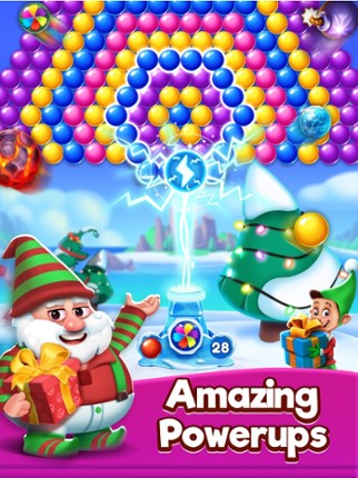Christmas Games - Bubble Pop screenshot