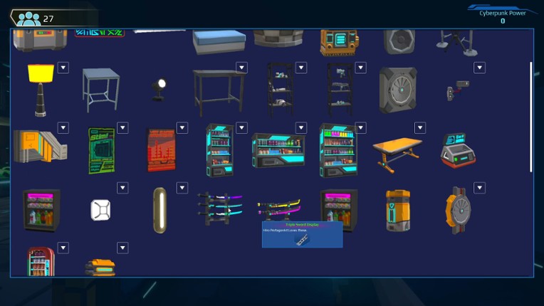 Cyberpunk Crafter screenshot