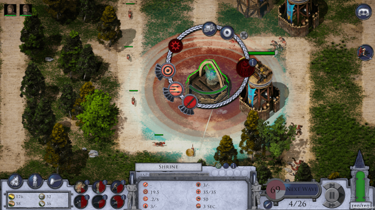 Empires in Ruins - The bastard child of 4X and Tower Defense screenshot