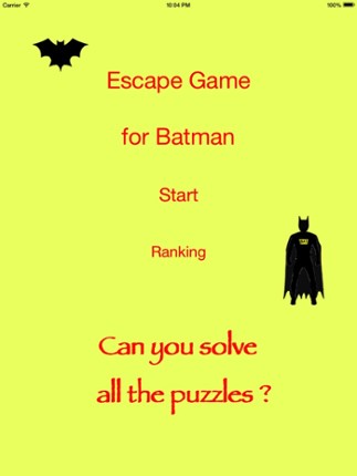 Escape Games for Batman screenshot