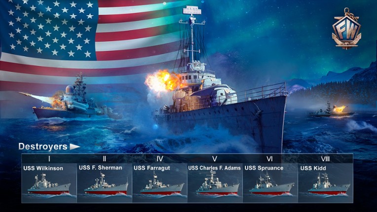 Force of Warships: Naval Battles screenshot