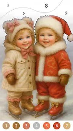 Merry Christmas Color screenshot