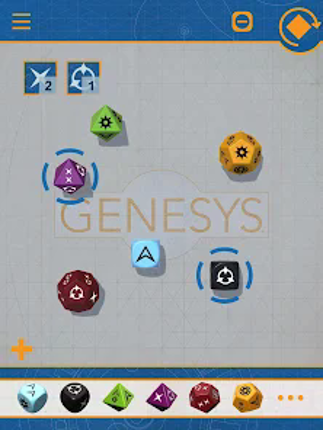 Genesys Dice screenshot