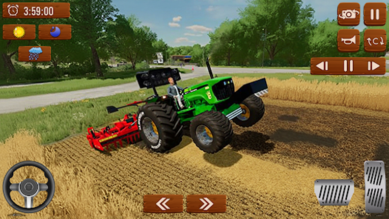 Indian Tractor Farm Simulator screenshot