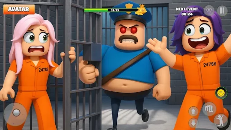 Prison Escape: Police Obby Run Image