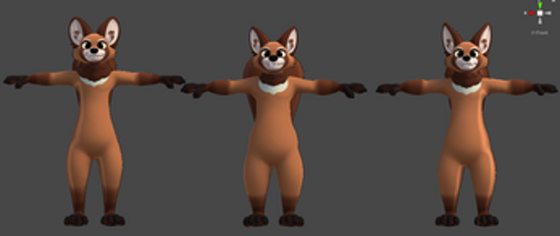 Pando v3 PHYSBONES UPDATE - VRChat/Vtuber Avatar Image