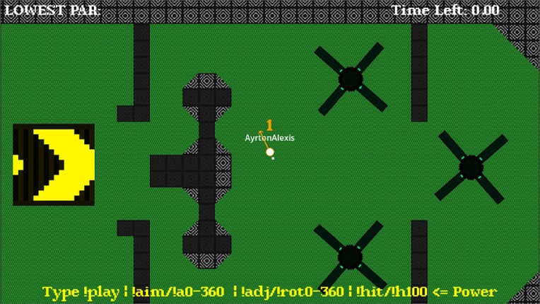 Janky Golf with Stream screenshot