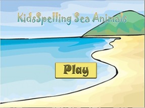 Kids Spelling Sea Animals Image