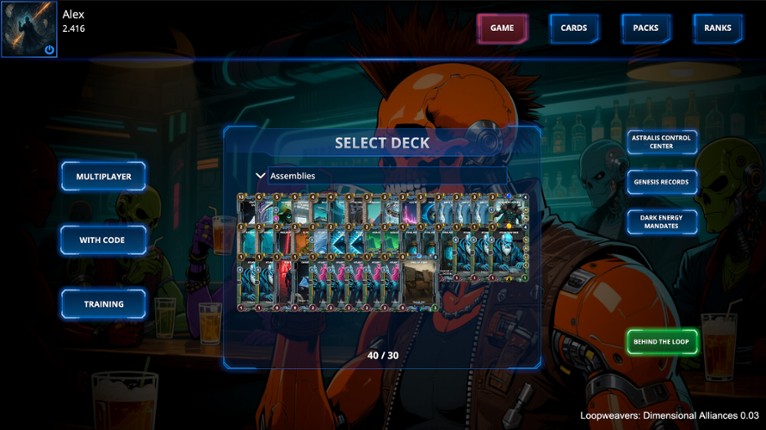 Loopweavers: Dimensional Alliances screenshot