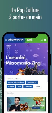 Micromania screenshot