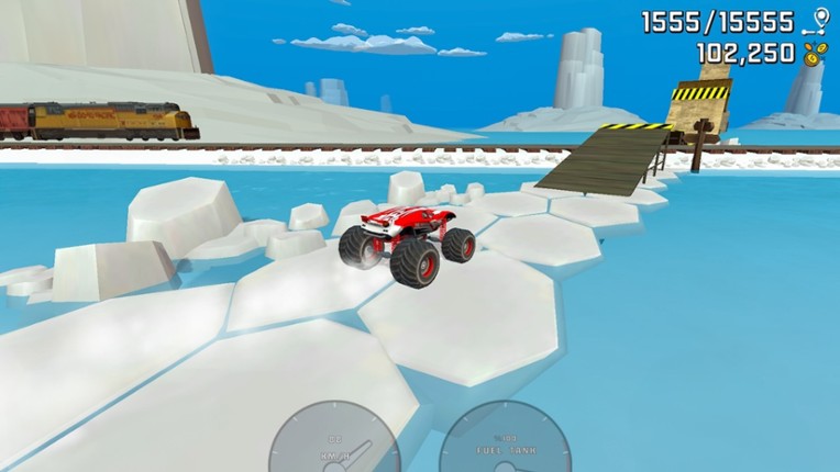 Monster Ramp Racing screenshot