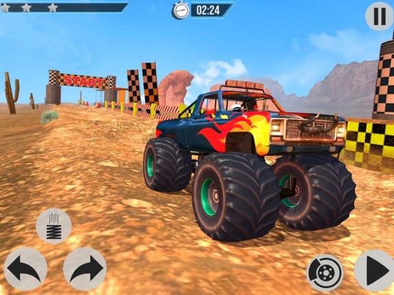 Monster Truck Ramp Jump screenshot