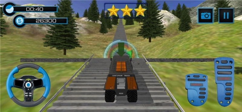 OffRoad Rover Stairs Challenge screenshot