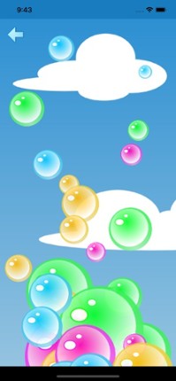 Popping Bubbles Game screenshot