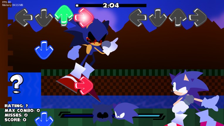 Sonic: Dimensional Funkin' 1.9 screenshot