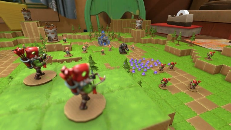 Table Tactics: physics-driven tabletop battles screenshot