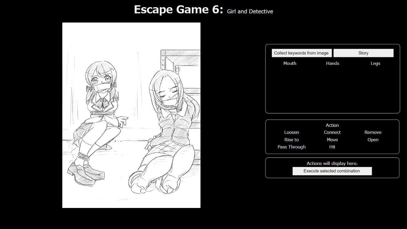 Games like TripleQ Escape Game Remastered: 06 - Detective x Girl