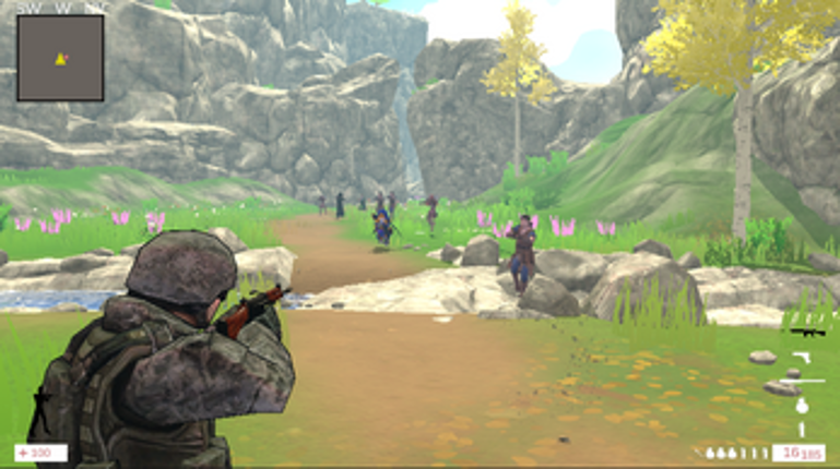 Wizards Vs Soldiers (and robots) Image