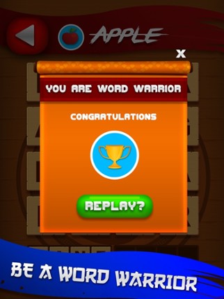 Word Warrior 2: Word Search Brain Game screenshot