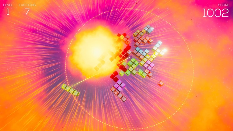 Zero-G Nuclear Space T3TRIS screenshot
