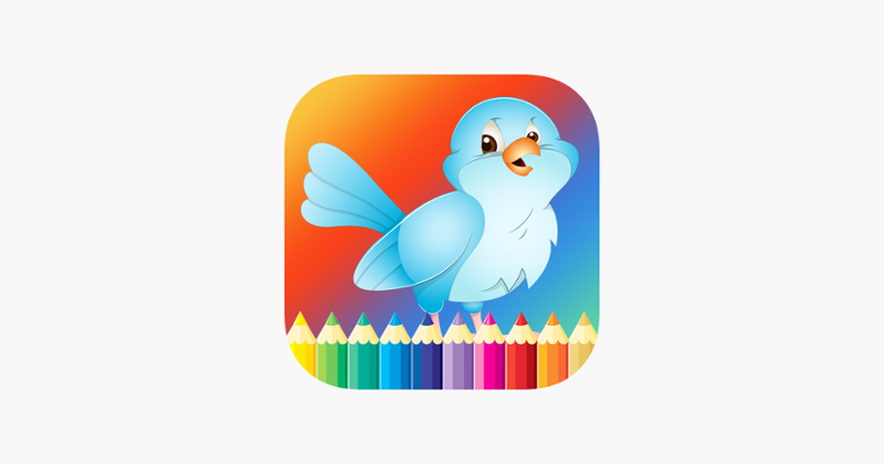 Bird Coloring Book for Kids - Children Drawing free games Image