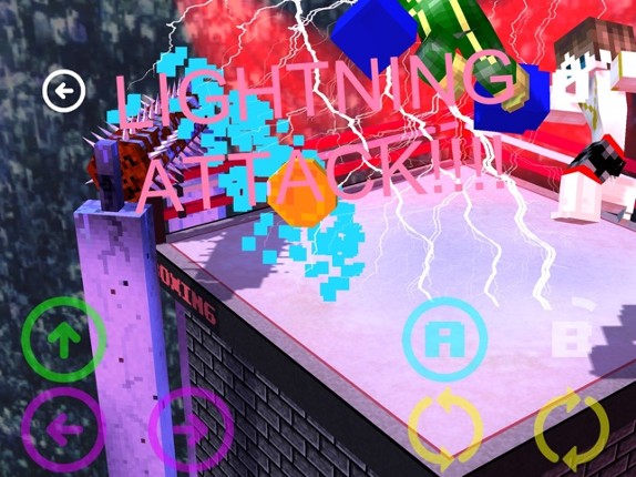 Blocky Boxing Match 3D - Endless Hunter Survival Craft Game (Free Edition) Image