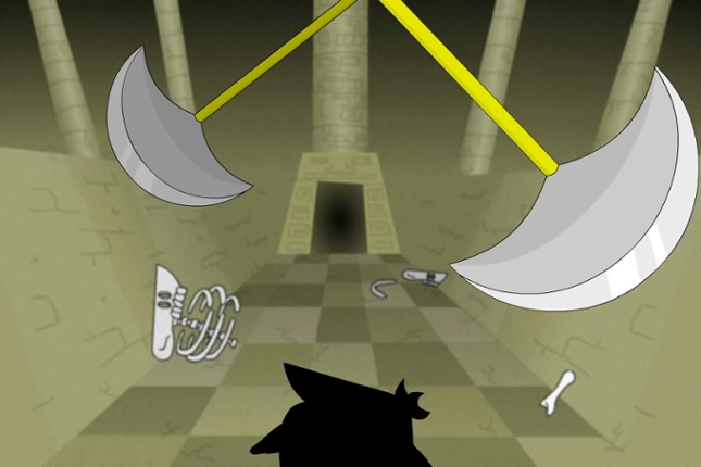 Blue Laserdisc Challenge Image