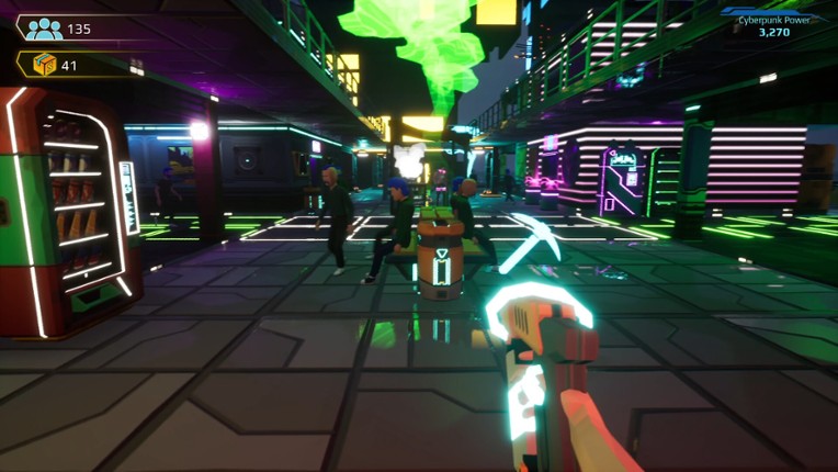 Cyberpunk Crafter screenshot