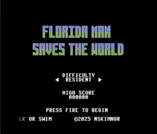 Florida Man Saves the World (C64) Image