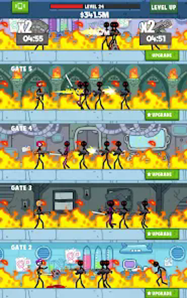 Idle Stickman screenshot