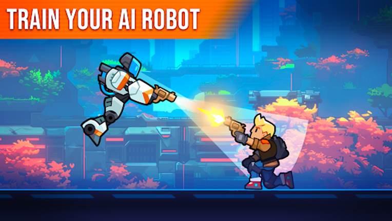 Steel Revolt AI Shooter screenshot
