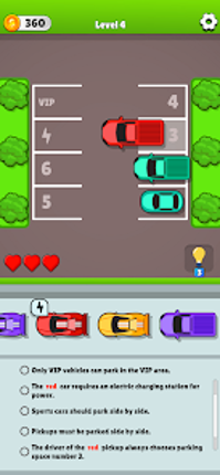 Parking Lot - Logic Puzzle screenshot