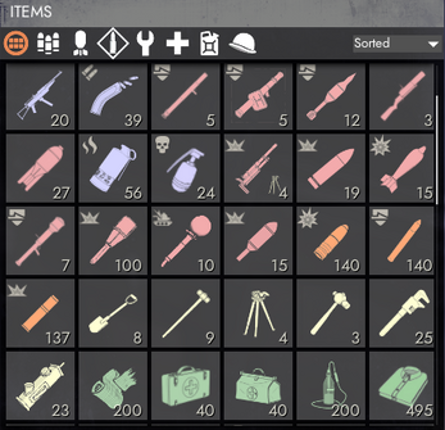 [Foxhole] Vanilla Item icons Image