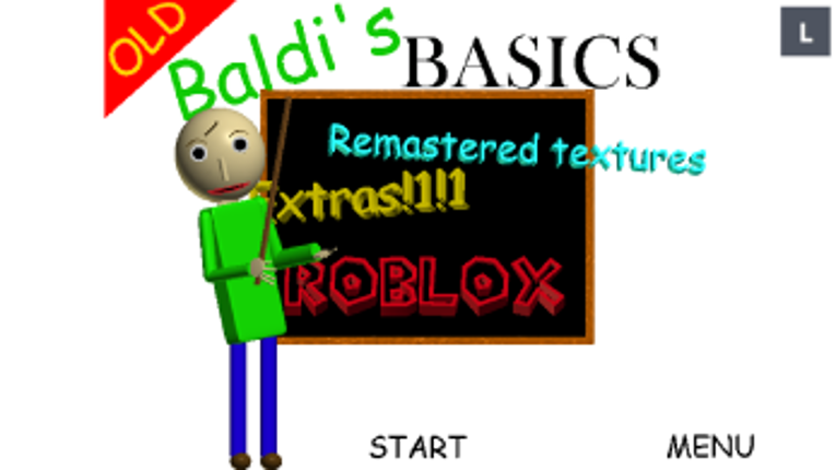 Old Baldi's Basics Textures Image