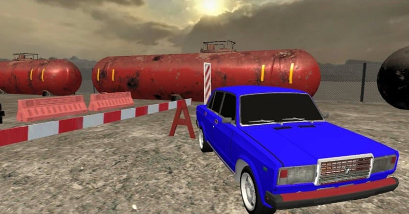 Russian Driver 3D Game Cover