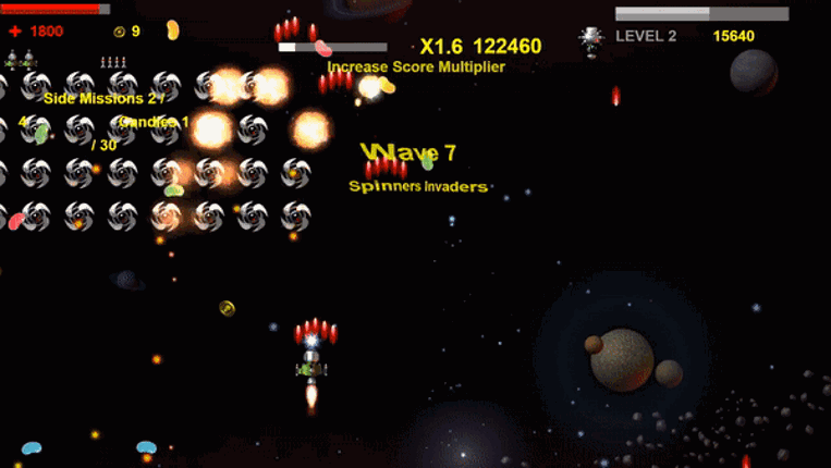 Spinner Invaders Image