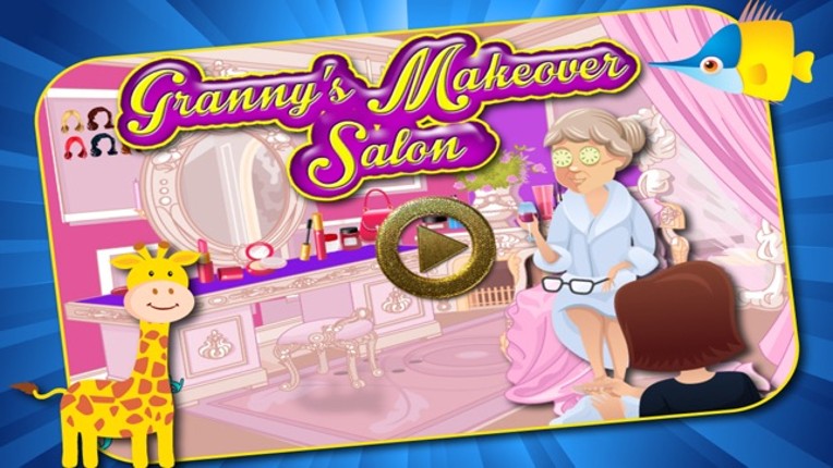 Grandma's Party Makeover Salon - Make the Granny look young &amp; cute for Grandpa screenshot