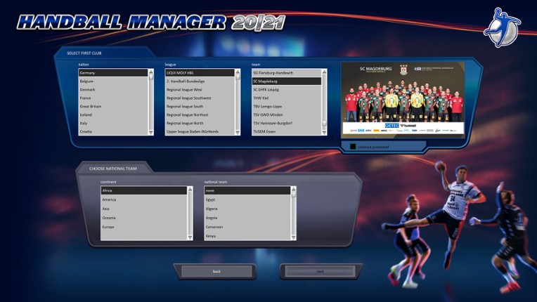 Handball Manager 2021 screenshot