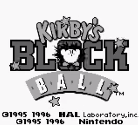 Kirby's Block Ball screenshot