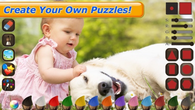 Mighty Horses - Real Horse Picture Puzzle Games for kids Image