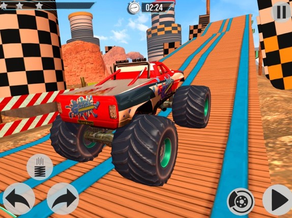 Monster Truck Ramp Jump screenshot