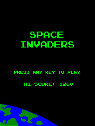 Space Invaders Game Cover