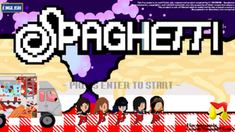 SPAGHETTI by LE SSERAFIM FanGame screenshot
