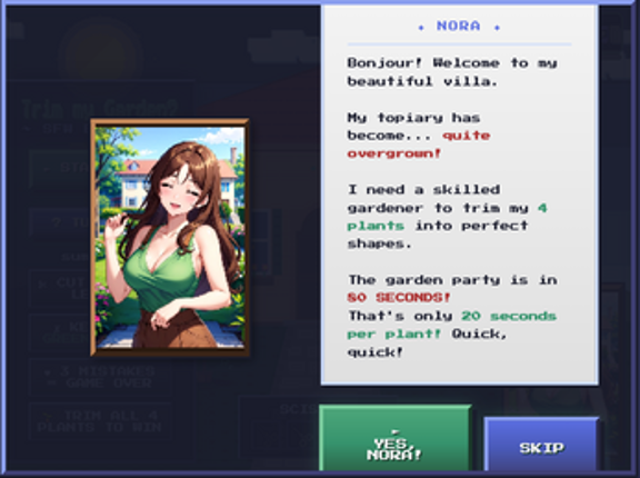 Trim my Garden? screenshot