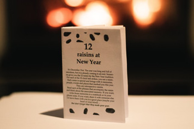 12 raisins at New Year screenshot