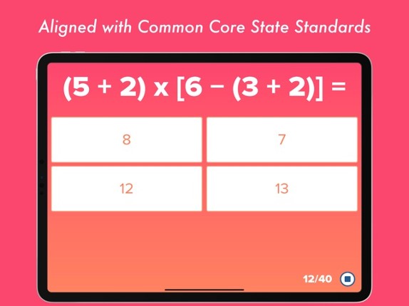 6th Grade Math Testing Prep Image