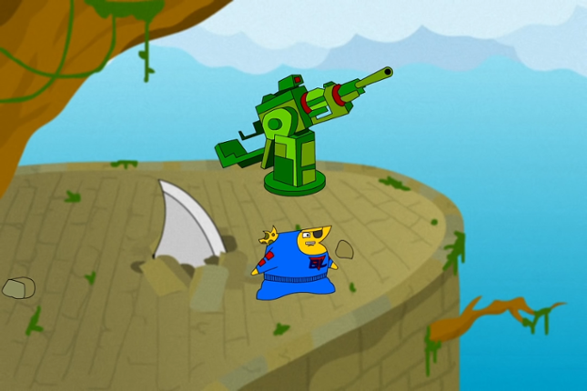 Blue Laserdisc Challenge screenshot