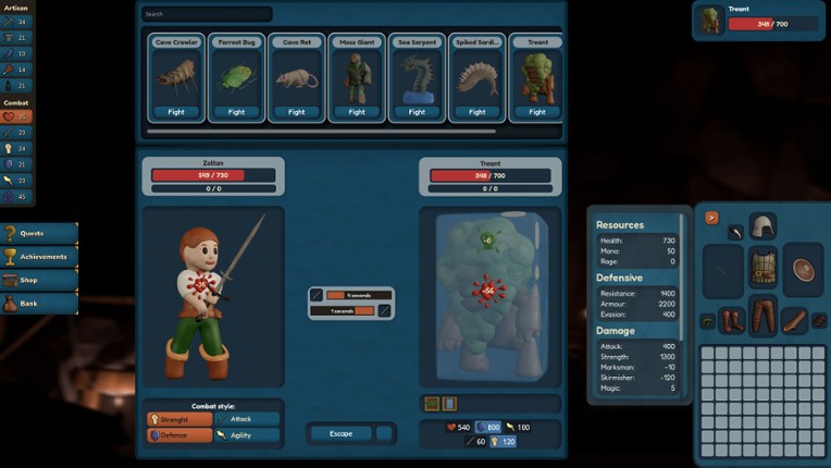 Clayborn Idle screenshot